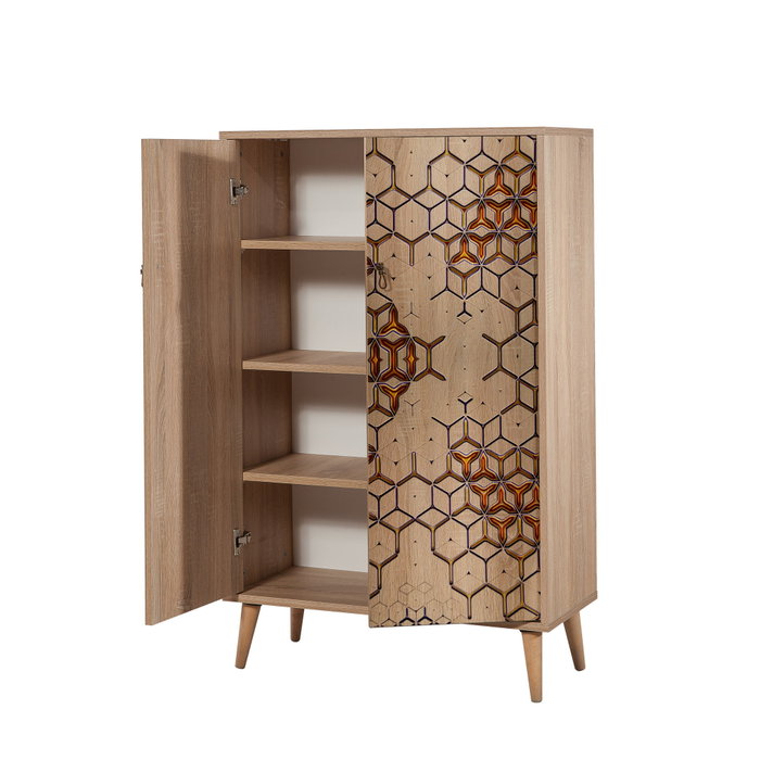 Hanah Home Multibox - 720 Armario Multiusos Roble Sonoma